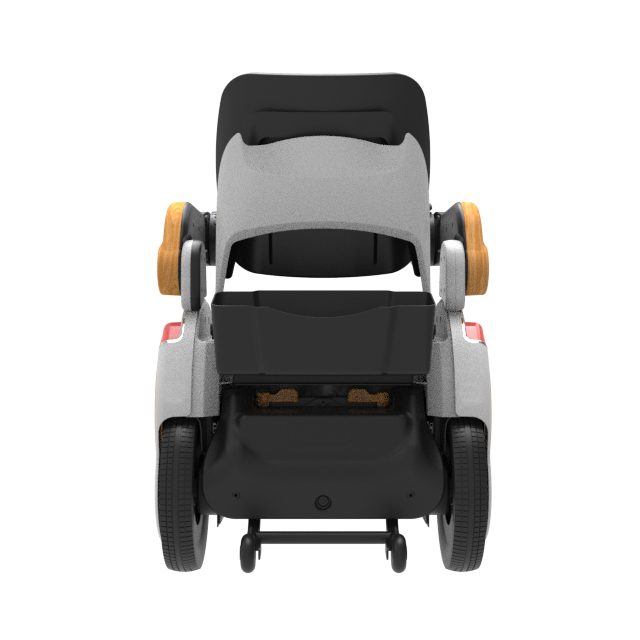 GÜVENLİ Omni Wheel ile Yetişkin Rahat Powerchair için Tüm Arazi Elektrikli Elektrikli Sandalye